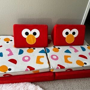 Nugget Comfort Limited Edition Elmo-Themed Kids Sofa